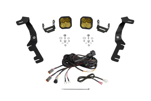 Diode Dynamics Stage Series Ditch Light Kit for 2019-Present Ram, SS3 Pro Yellow Combo - DD7602