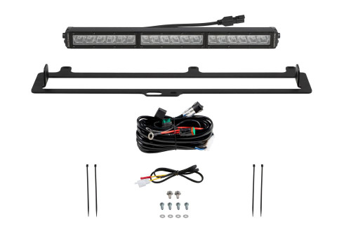 Diode Dynamics TRD Pro Grille Light Bar Kit for 2022 Toyota Tundra White Driving - DD7424