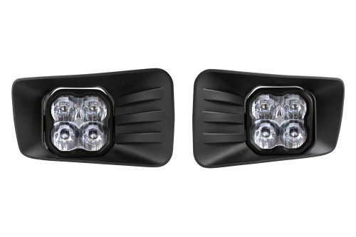 Diode Dynamics SS3 LED Fog Light Kit for 2007-2015 Chevrolet Silverado, White SAE/DOT Driving Pro - DD7296-ss3fog-0670
