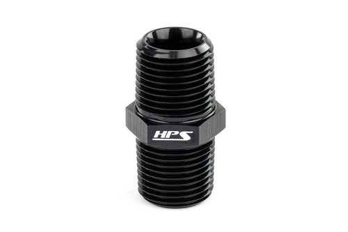 HPS Performance 1/8 NPT Male to Male Union Adapter Aluminum - AN911-04