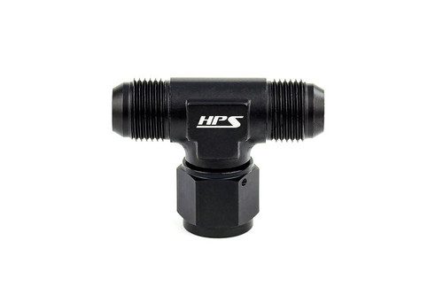 HPS Performance AN-12 Aluminum Tee Adapter with Female on Side - AN9251-12