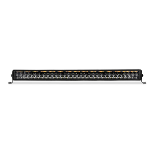 Go Rhino Xplor Blackout Combo Series Dbl Row LED Light Bar w/Amber (Side/Track Mount) 32in. - Blk - 753003012CDS Photo - Primary