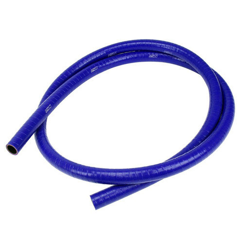 HPS Performance FKM Lined Silicone Tube 1/2" (13mm), 3 Feet, Blue - FKM-3F-050-BLUE