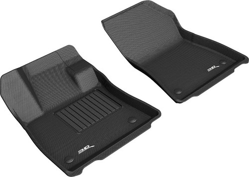 3D MAXpider Custom Fit Floor Liner Compatible for INFINITI QX50 2019-2024 / QX55 2022-2023 KAGU Black (1st Row) - L1IN03111509
