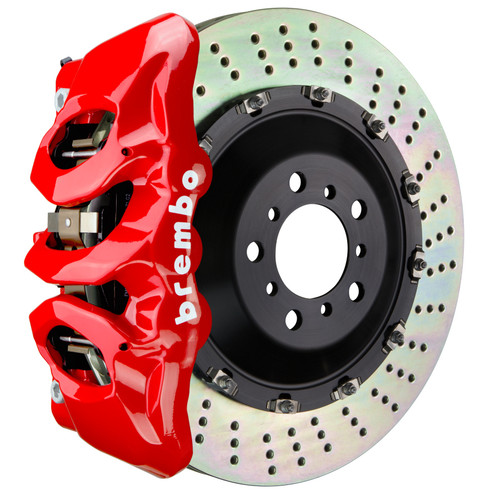 Brembo 405x34 2-Piece Drilled Front Rotors Brake Kit - 1T1.9503A2