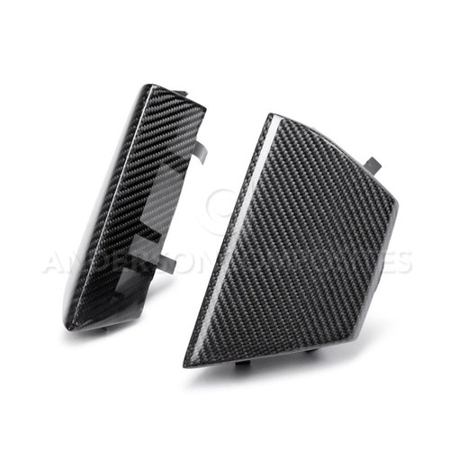 Anderson Composites Carbon Fiber Front Upper Grill Inserts For 2015-2020 Ford Mustang GT350