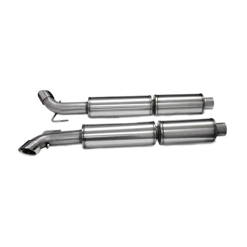 Corsa 03-10 Dodge Viper 8.3L Polished Sport Cat-Back Exhaust (3in Inlet for Use w/ Hi-Flow Conv.) - 14174
