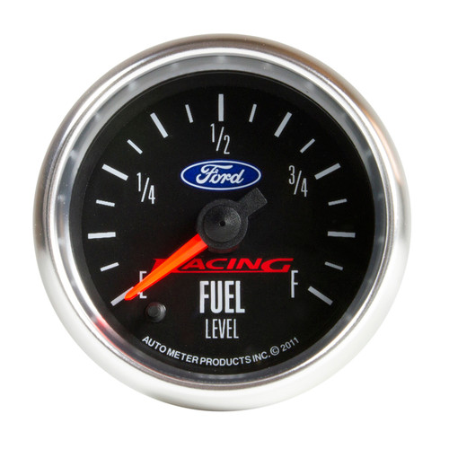 AutoMeter Gauge Fuel Level 2-1/16in. 0-280 Ohm Programmable Ford Racing - 880400 Photo - Primary