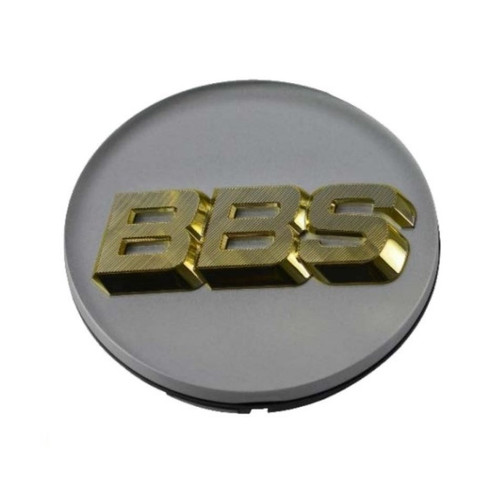 BBS Center Cap 70.6mm White/Gold (4-tab) (56.24.120) - 56.24.173