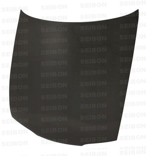 Seibon Carbon OEM-style Carbon Fiber Hood for 1995-1996 Nissan 240SX - HD9596NS240-OE