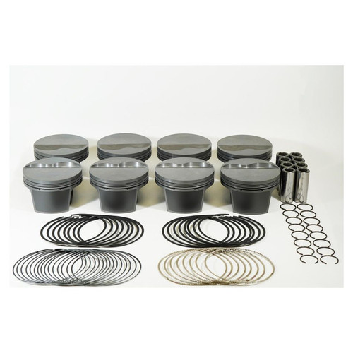 Mahle MS Piston Set GM LS 365ci 4.005in Bore 3.622in Stk 6.098in Rod .945 Pin 429g 10.5 CR Set of 8 - 930227705
