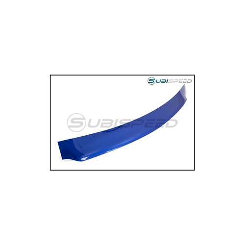 OLM Paint Matched Rear Window Roof Visor / Spoiler - Pure Red (Subaru WRX / STI 2015+)