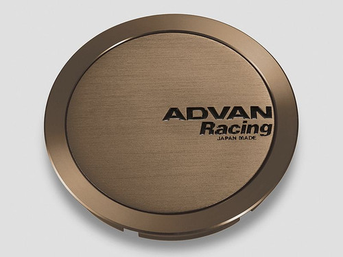 Advan Racing Center Cap 73MM Full Flat Umber Bronze - V3219