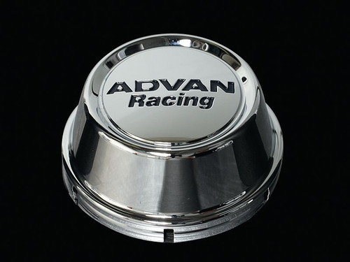 Advan Racing Center Cap 73MM High Chrome - Z8620
