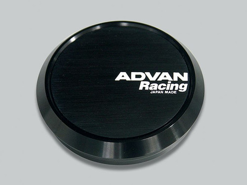 Advan Racing Center Cap 73MM Flat Black - Z9566