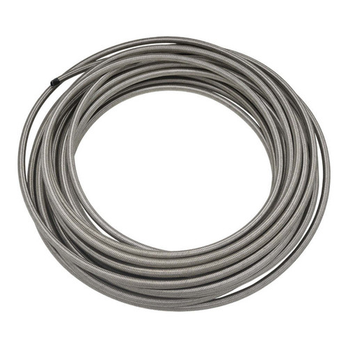 DeatschWerks 10AN Stainless Steel Double Braided PTFE Hose - 50ft - 6-02-0863-50 Photo - Primary