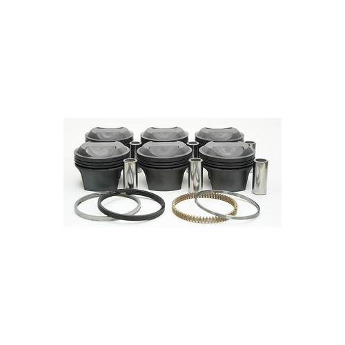 Mahle MS Pistons 4.016in Bore 29.5mm CH 80.4mm Stk 127mm Rod 23mm Pin 35.0cc 11.4 CR 4032 - Set of 6 - PP102-015