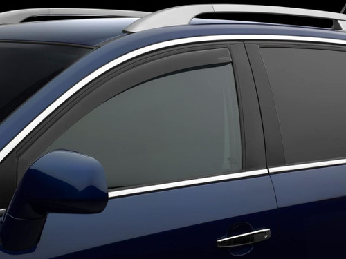 WeatherTech 19-23 GMC/Chevrolet Sierra / Silverado 1500 CC Front Side Window Deflectors - Dark Tint - 80930IM