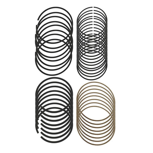 Mahle MS 86.50mm Bore 1.2mm UCR 1.2mm LCR 2.8mm OCR Drop In (6cyl) Piston Rings (Set of 6) - 8650MS6-12