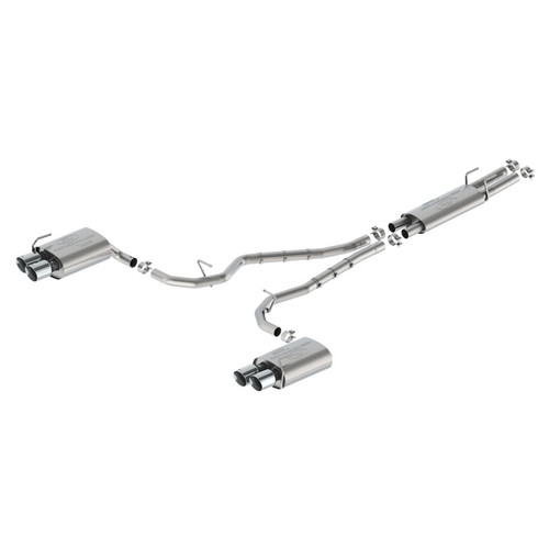 Ford Racing 20-23 Explorer ST Sport Cat-Back Exhaust System Dual Rear Exit w/Chrome Tips - M-5200-ESTC Photo - Primary
