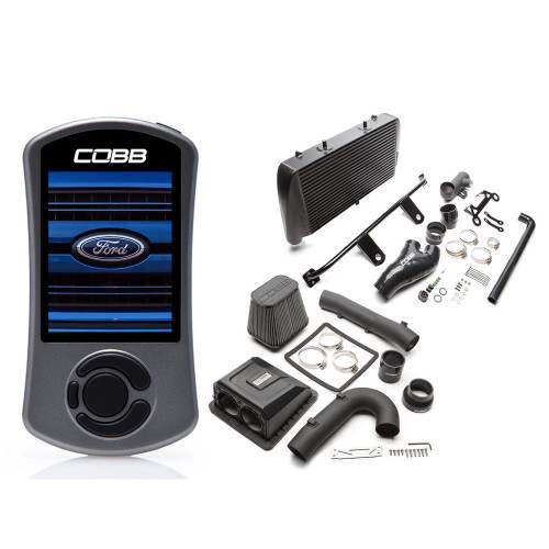 COBB Ford Stage 2 Power Package Black with TCM F-150 Ecoboost Raptor / Limited - FOR0050020BK-TCM