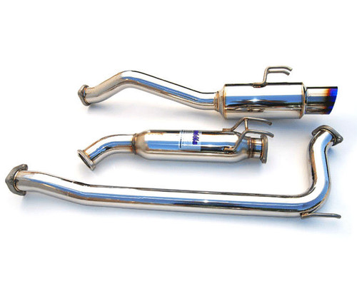 Invidia 06-11+ Civic Si 2Dr ONLY 76mm RACING N1 Titanium Tip Cat-back Exhaust - HS06HC2STT
