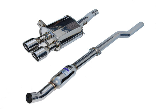 Invidia 14+ Mini Cooper S Q300 w/ Rolled Stainless Steel Tips Cat-Back Exhaust - HS14MCSG3S
