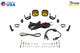 Diode Dynamics SS3 LED Bumper 1 Inch Roll Bar Kit, Sport White Combo (Pair) - DD7674