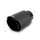 Mishimoto Carbon Fiber Muffler Tip 3in Inlet 4in Outlet Black - MMEXH-TIP-CF3BK