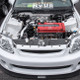 Kraftwerks Supercharger Kit (DIY) - Honda/Acura B-Edition - Rotrex C30-94 - Black Edition - 150-05-0030BB