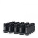 Skunk2 Forged Lug Nut 12x1.5 Black Anodized (Set of 16) - 520-99-0853
