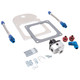 Edelbrock Fuel Pressure Regulator Kit - Single Regulator, Dual Outlet, 4500 Flange - 8193