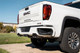 Corsa 19-23GMC Sierra 1500 Cat-Back Dual Rear Exit with Twin 4in Black Powder Coat Pro-Series Tips - 21200BPC