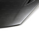 Seibon Carbon OEM-style dry Carbon hood for 2017-2020 Acura NSX - HD17ACNSX-OE-DRY