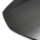 Seibon Carbon OEM-style dry Carbon hood for 2017-2020 Acura NSX - HD17ACNSX-OE-DRY