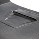 Seibon Carbon OE-style Carbon Fiber Hood for 2017-2020 Honda Civic Type R - HD17HDCVR-OE