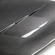 Seibon Carbon TS-style Carbon Fiber Hood for 2018-2020 Kia Stinger - HD18KIST-TS
