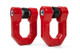 DV8 Offroad Elite Series D-Ring Shackles - Pair (Red) - UNSK-01RD Photo - Unmounted