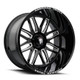 AMERICAN TRUXX RESTLESS AT1915 BLACK MILLED 20X10 8-170 -25MM 125.2MM - AT1915-2170M