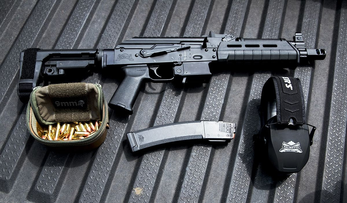 PSA AK-V 9MM MOE SBA-3 PISTOL, BLACK - Jerry's Firearms Warehouse