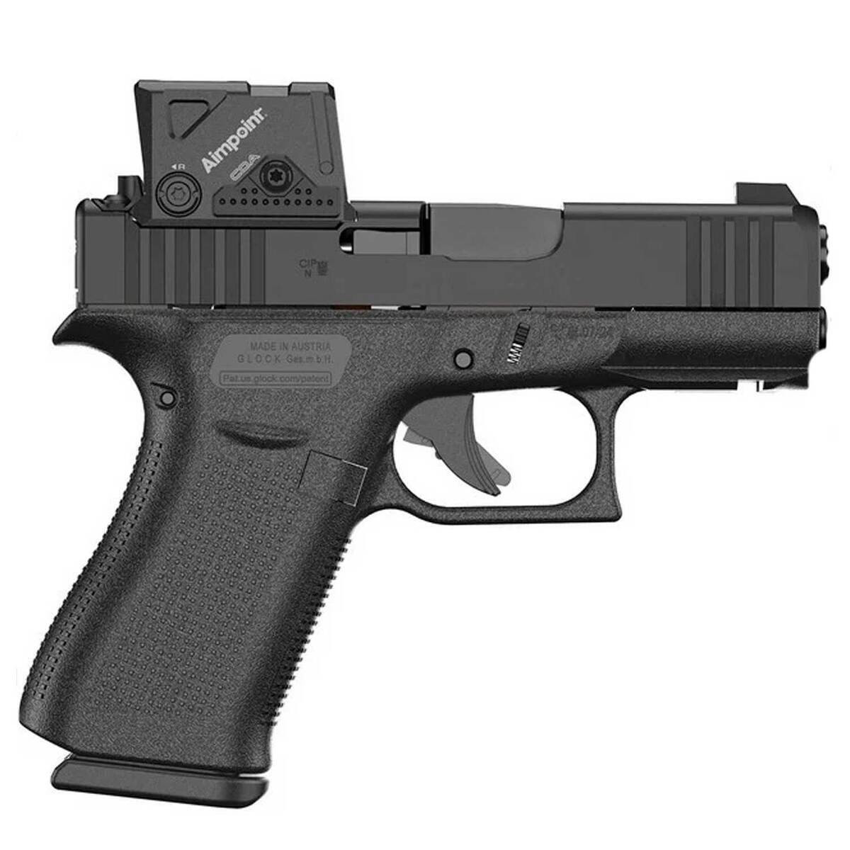 GLOCK 43X 15RD 9MM - AIMPOINT COA OPTIC