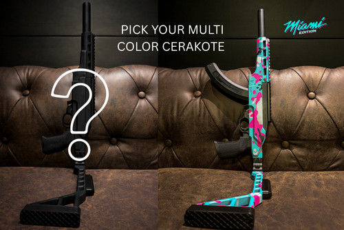 BLUE COLLAR WEAPONRY SPLINTER 10/22 SD SBR MULTI COLOR