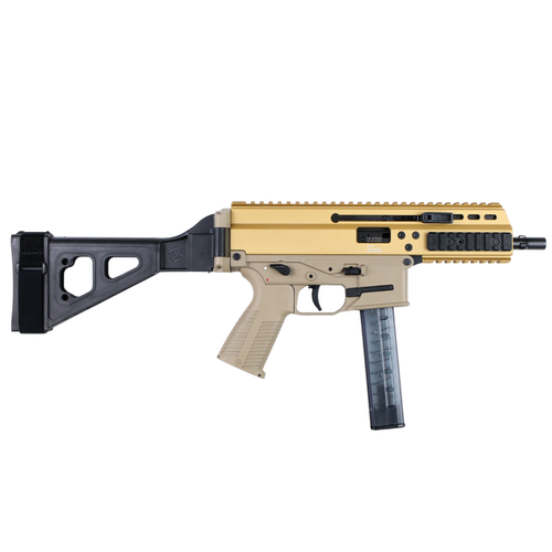 B&T APC9 PRO TAN 9MM W/ BRACE