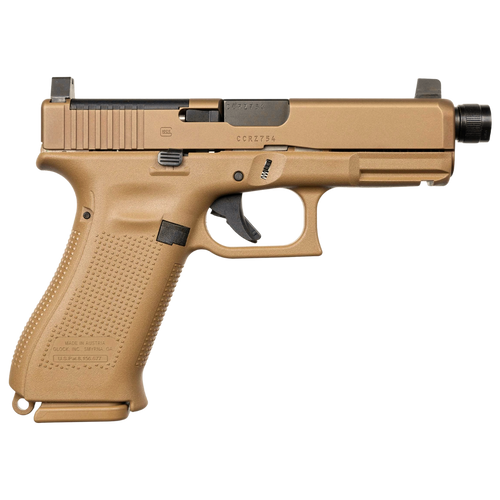 GLOCK 19X V MOS FDE 9MM 4.52" THREADED BRL 19-RDS