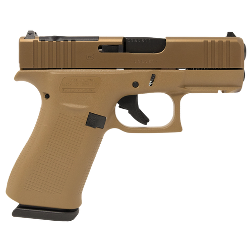 GLOCK 43X MOS 15RD 9MM COYOTE