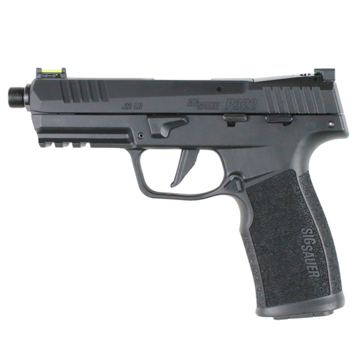 SIG SAUER P322 BLK .22 LR 20-RD THREADED BRL OPTICS READY