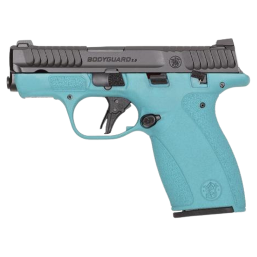 SMITH & WESSON BODYGUARD 2.0, SAFETY 380 ACP TURQUOISE