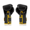 Fairtex BGV9 Mexican Style Black Yellow Piping Muay Thai Boxing Glove - Heavy Hitter