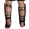 T3 Striking Shin Guards - Black/Gold - 3