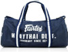 Fairtex Retro Style Barrel Bag (Navy Blue)